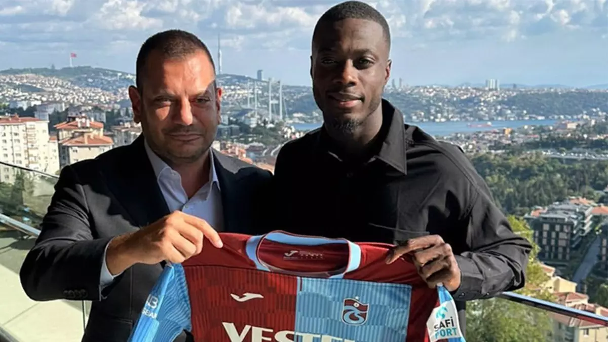 İşte geliş saati! Trabzonspor, Nicolas Pepe'yi bitirdi