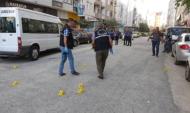 Samsun'da servis taşımacılığıyla ilgili çıkan silahlı kavgada 1 kişi yaralandı