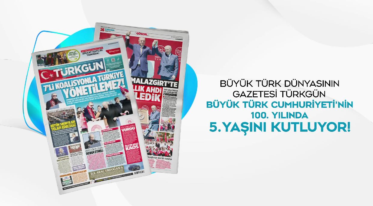 Türkgün Gazetesi 5 yaşında