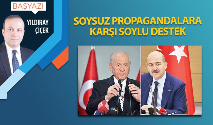 Soysuz propagandalara karşı soylu destek