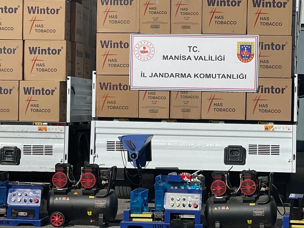 Jandarma Manisa’da kaçakçılara göz açtırmadı!