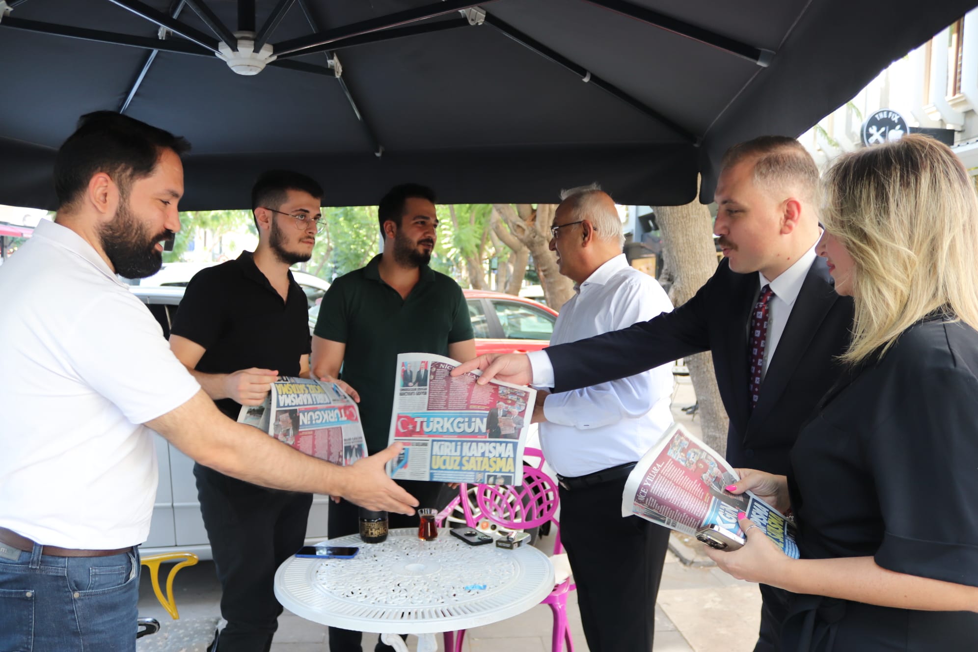 MHP'li Kanlı: “Türkgün Gazetesi kutup yıldızıdır!”