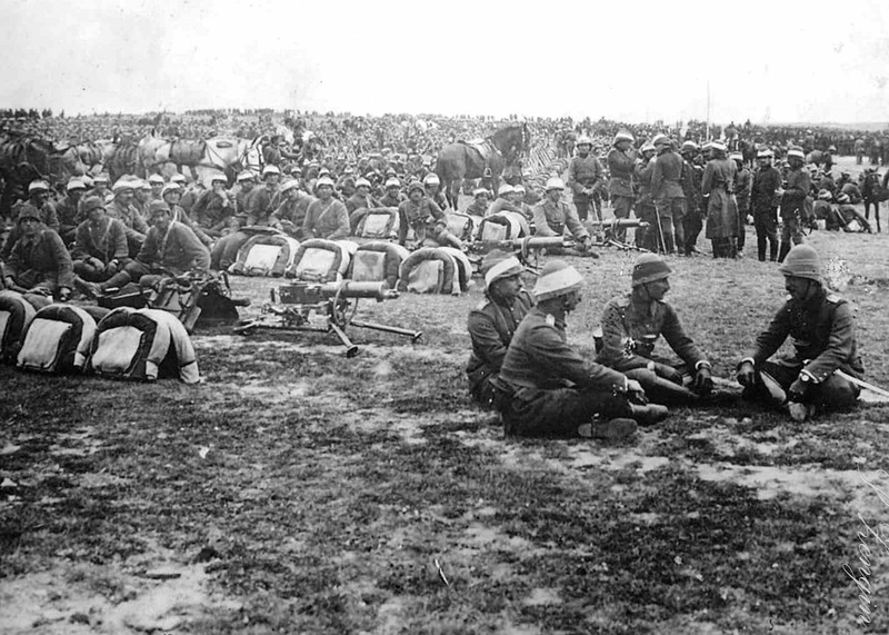 108 yıl önce Çanakkale'de cephede askere böyle moral verilmiş