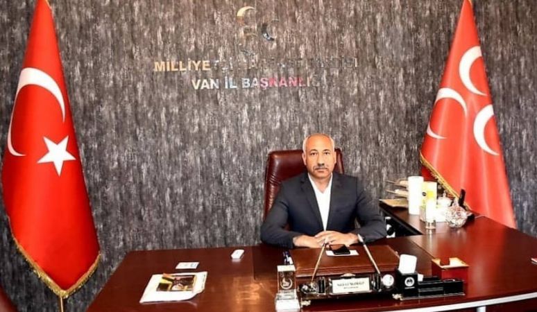 MHP Van İl Başkanı Güngöralp güven tazeledi