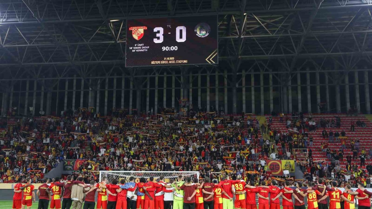 Göztepe, ligin en az gol yiyen takımı