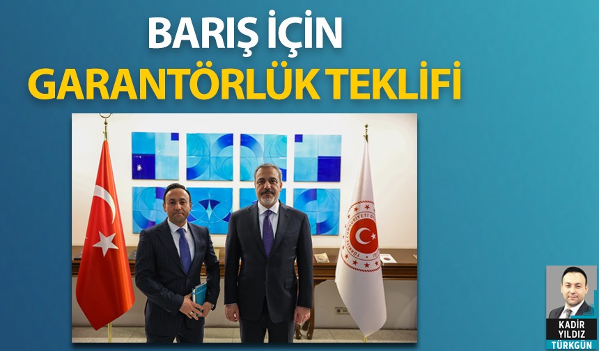 Barış için garantörlük teklifi