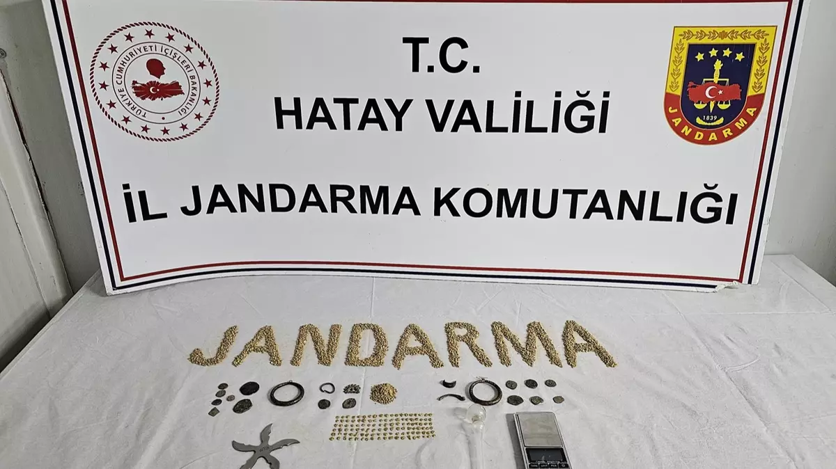 Hatay'da 8 bin 248 küçük sikke ele geçirildi