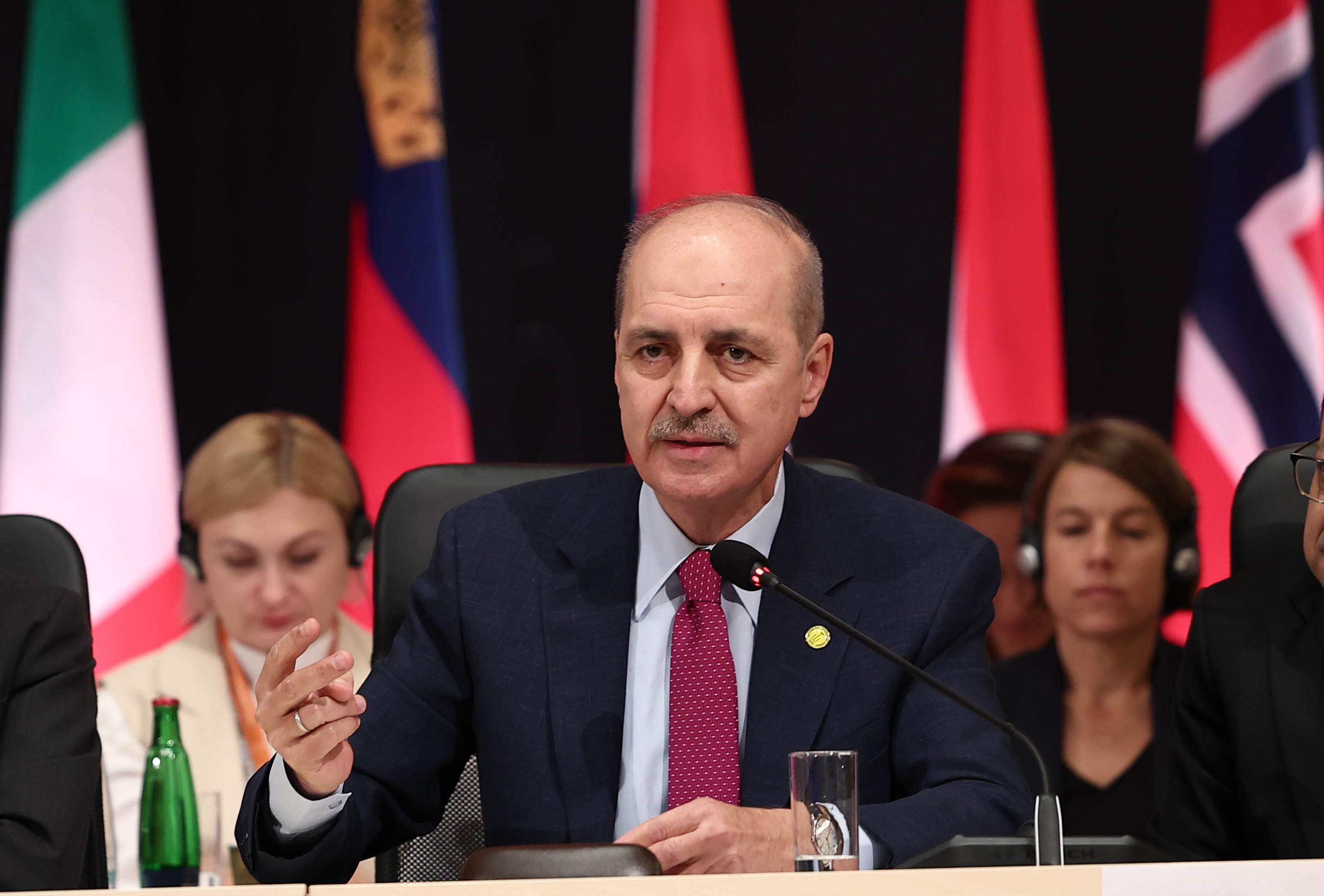 TBMM Başkanı Kurtulmuş: Filistin Devleti’nin toprak bütünlüğünü savunuyoruz