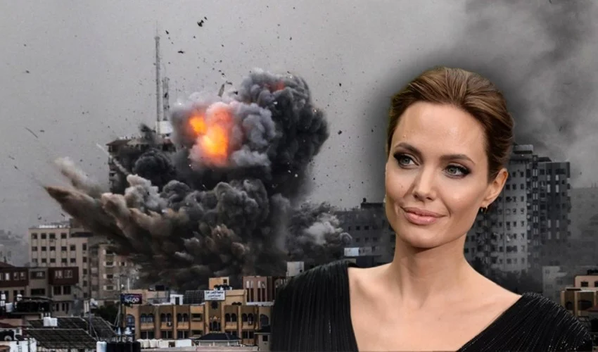 Angelina Jolie'den İsrail'e tepki! Gazze'deki siviller için yardım çağrısında bulundu