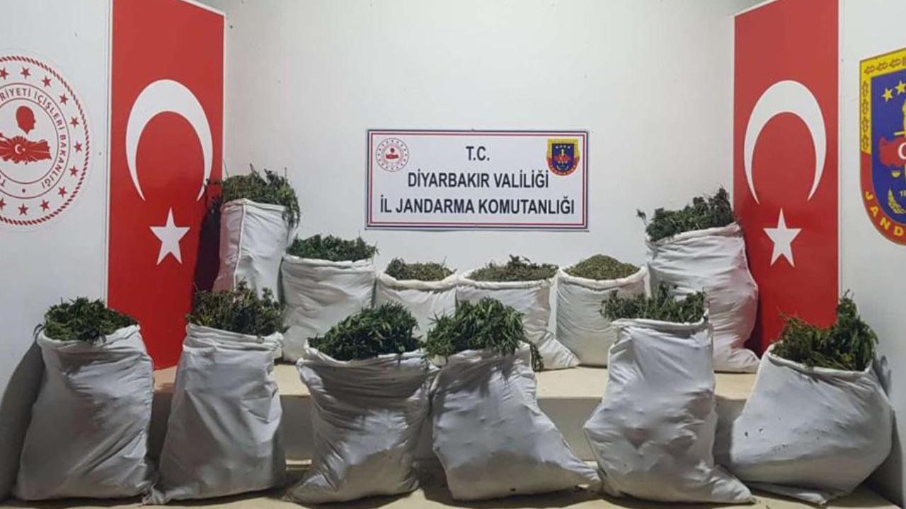 Diyarbakır'da 240 kilogram esrar ele geçirildi