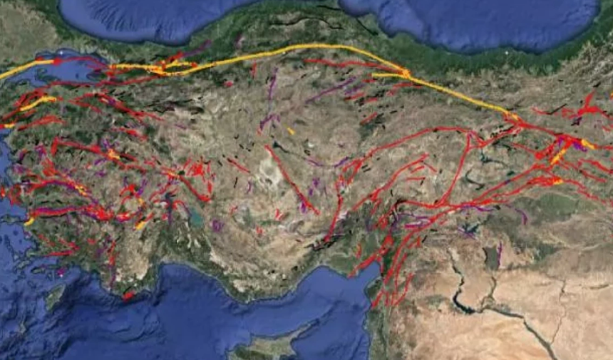 Türkiye'de yeni fay hatları ortaya çıktı