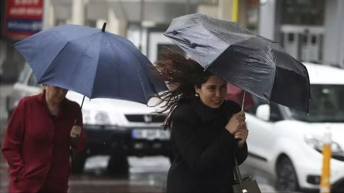 Meteoroloji'den 5 il için sarı kodlu sağanak uyarısı