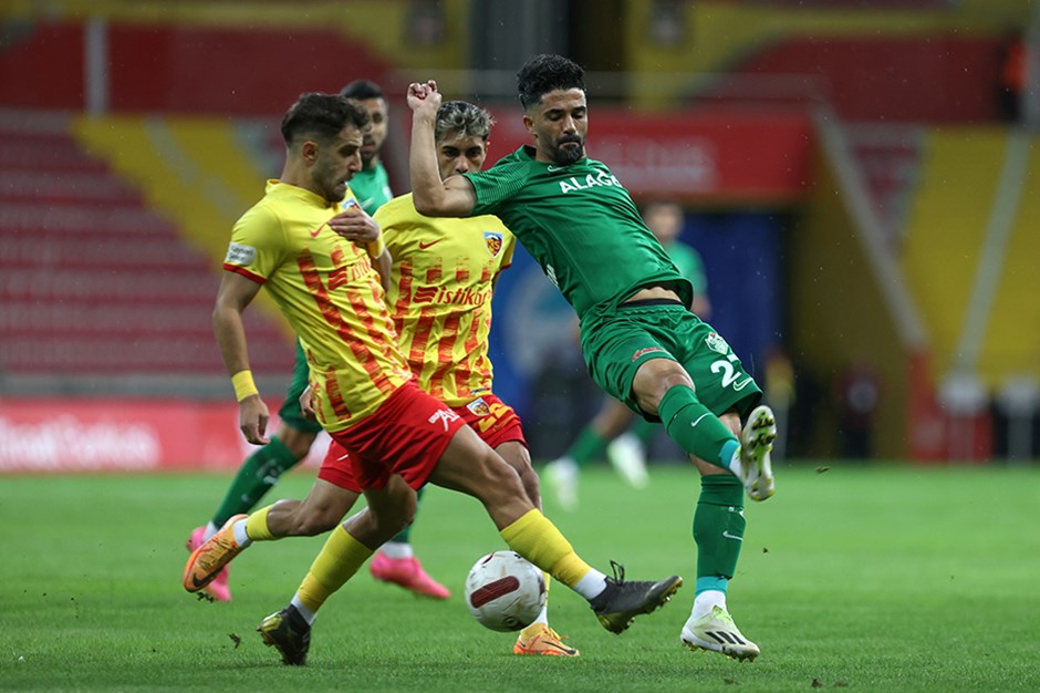 Kayserispor'dan uzatmada 4 gol