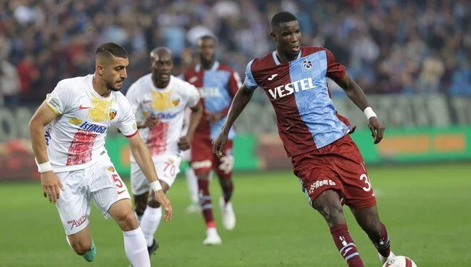 Kayserispor, Trabzonspor engelini tek golle aştı