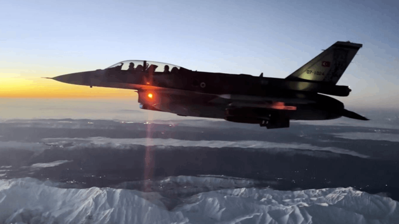 Irak ve Suriye'nin kuzeyine hava harekatı: 24 hedef imha edildi