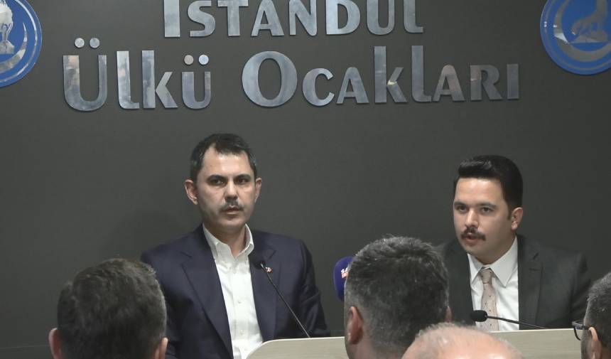 İstanbul Ülkü Ocakları, Cumhur İttifakı Adayı Murat Kurum'u ağırladı