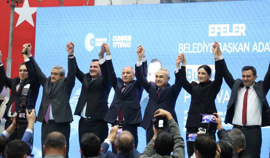 Cumhur İttifakı Aydın'da adaylarını tanıttı