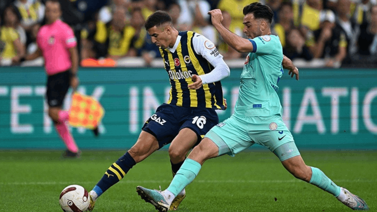 Fenerbahçe Rize deplasmanında