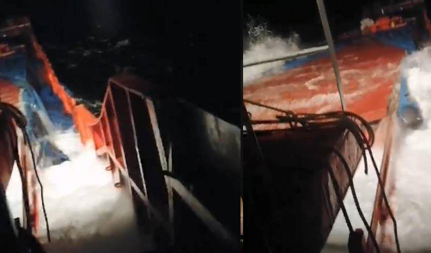 Marmara'da batan geminin enkazından yeni görüntüler : Son sözler yürek burktu