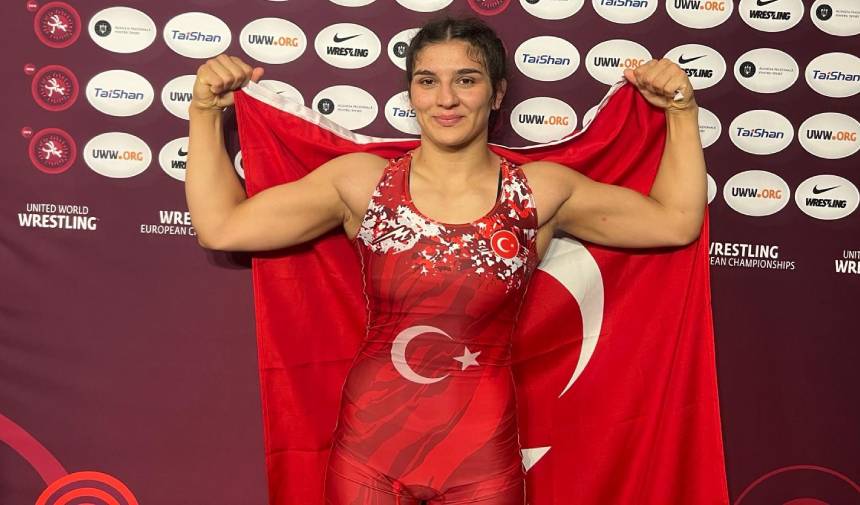 Milli güreşçi Nesrin Baş, Avrupa şampiyonu