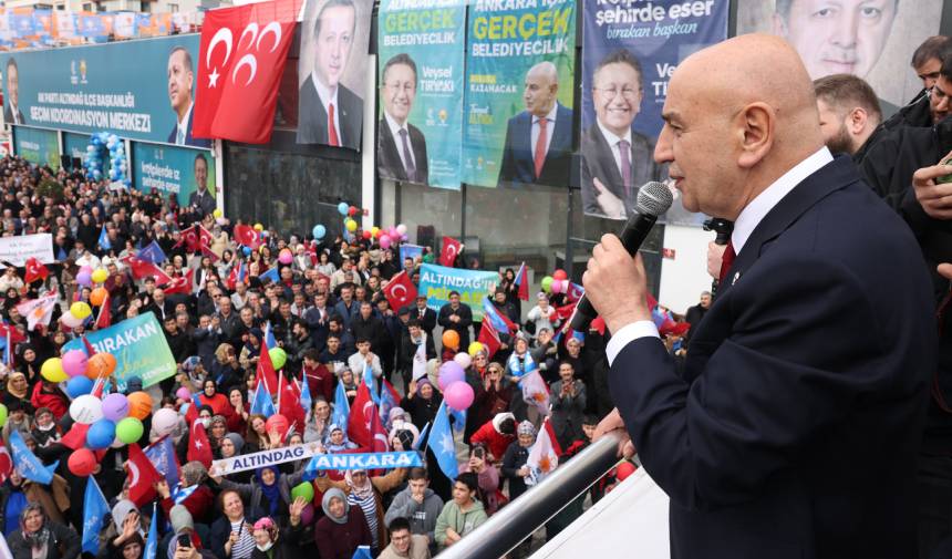 Cumhur İttifakı ABB Başkan Adayı Turgut Altınok: Ankara'mızın ışıkları söndü