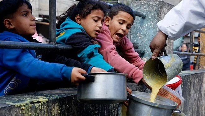 Gazze’de çocuklar açlıktan ölüyor... Dünya izliyor!