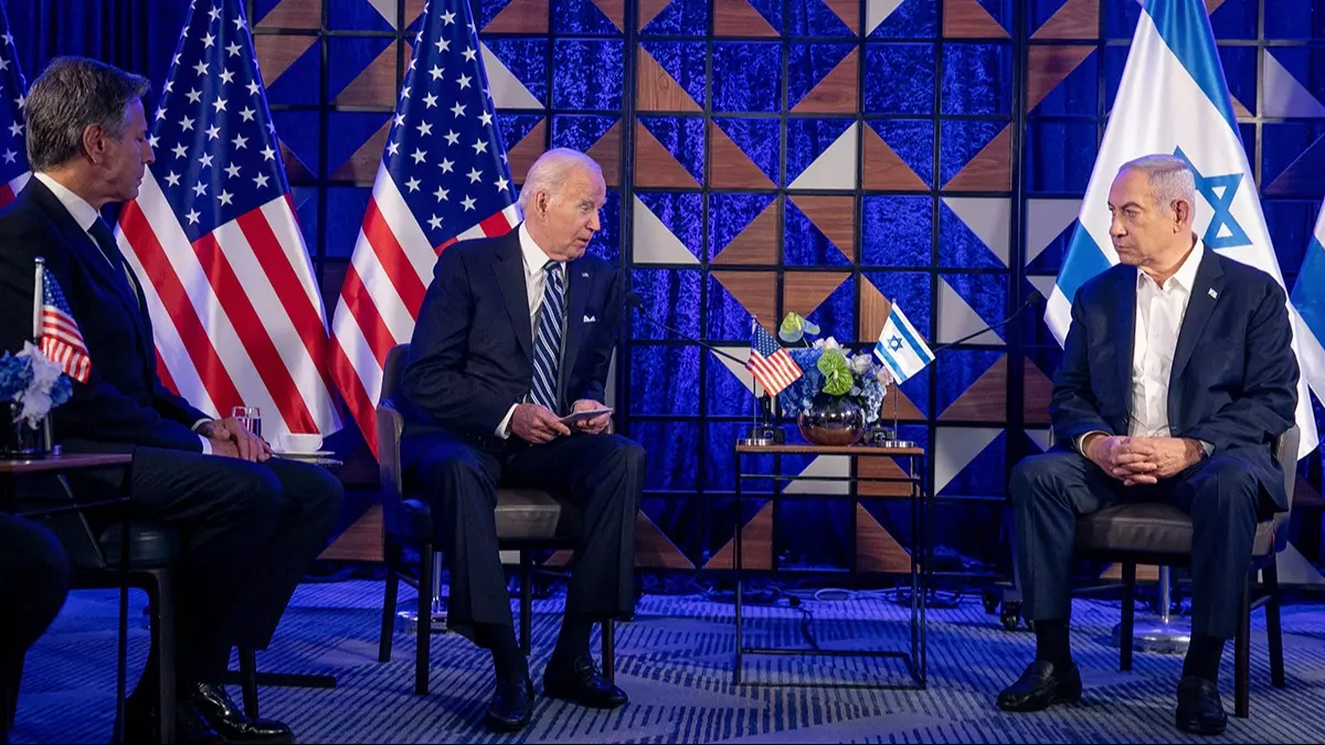 Mikrofonun açık olduğunu unuttu! Biden'dan Netanyahu'ya 'İsa'ya gel' hamlesi