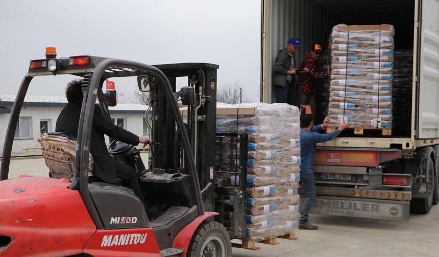 Tamamen yerli ve milli! Trakya'nın tarlalarında üretildi, Rusya'ya doğru yola çıktı