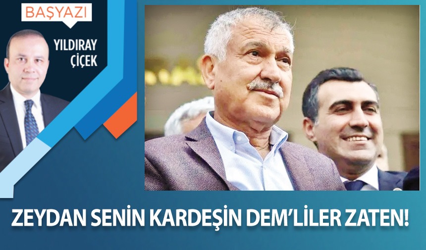 Zeydan senin kardeşin DEM’liler zaten!