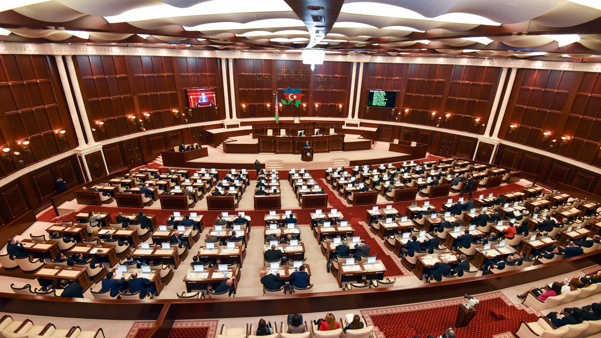 Türkiye ile imzalanan anlaşmaya Azerbaycan Milli Meclisi'nde onay