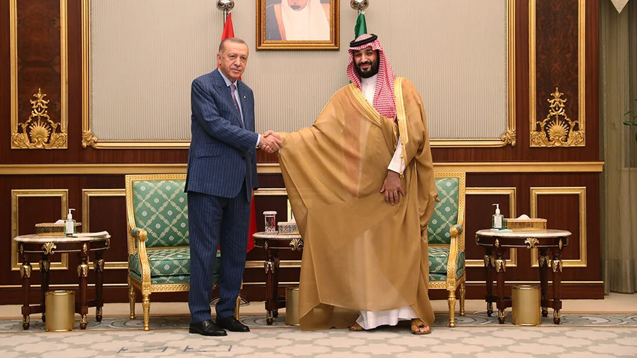 Cumhurbaşkanı Erdoğan, Suudi Arabistan Prensi Selman ile görüştü