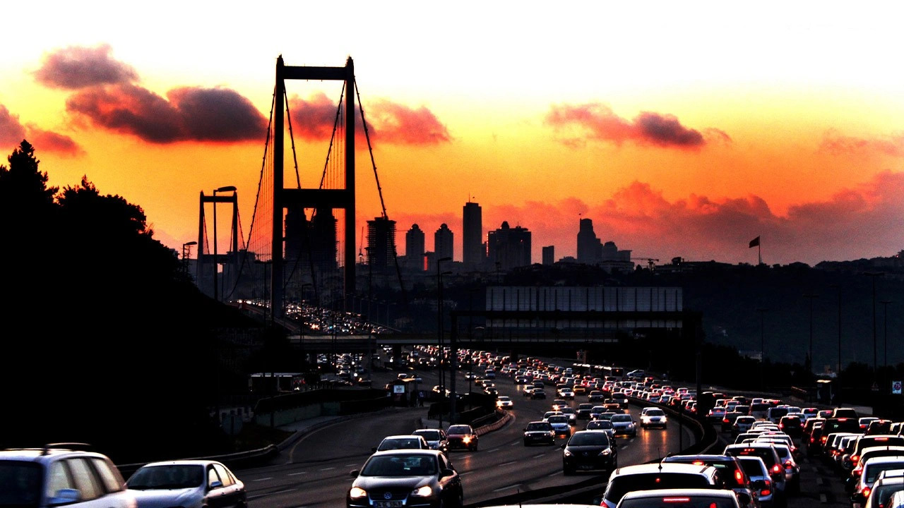 İstanbul'da bayram trafiği yoğunluğu!