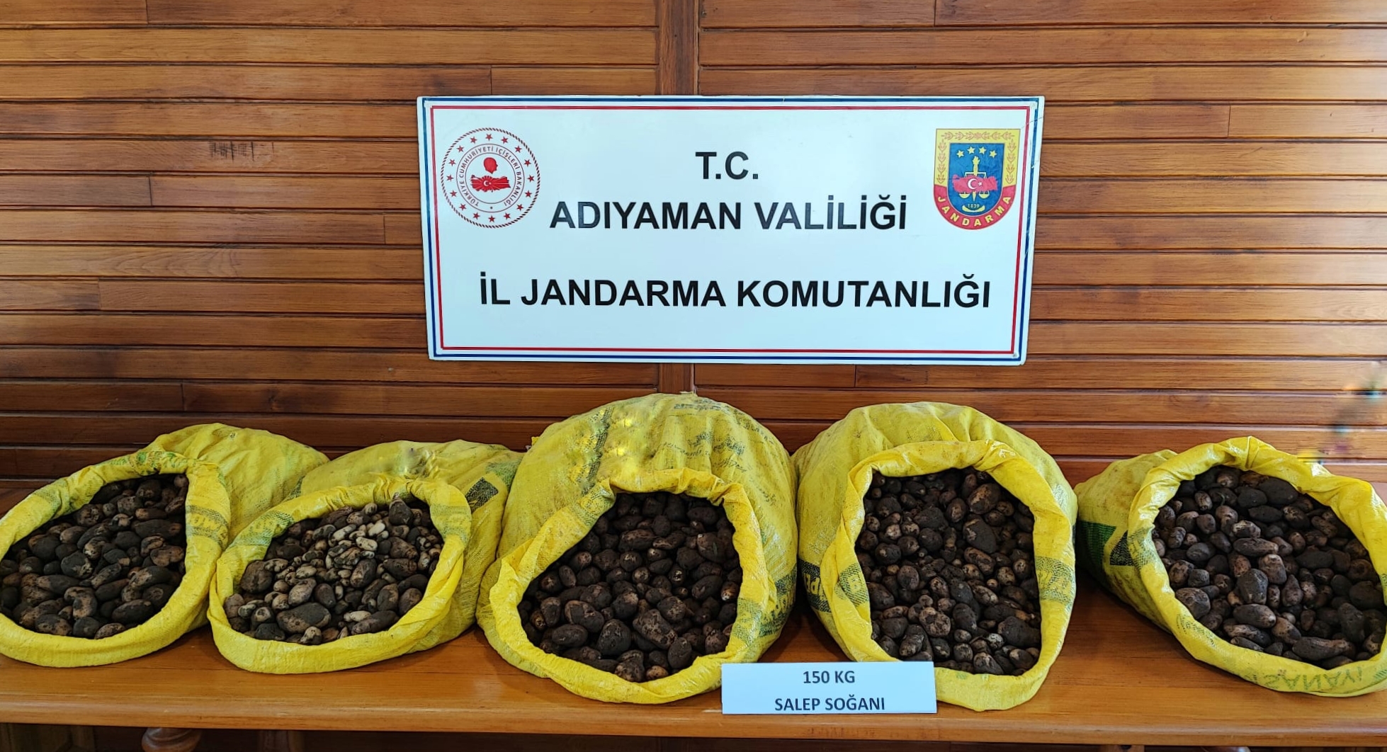 Adıyaman'da kaçak salep soğanı toplayanlara 1 milyon 935 bin 705 lira ceza