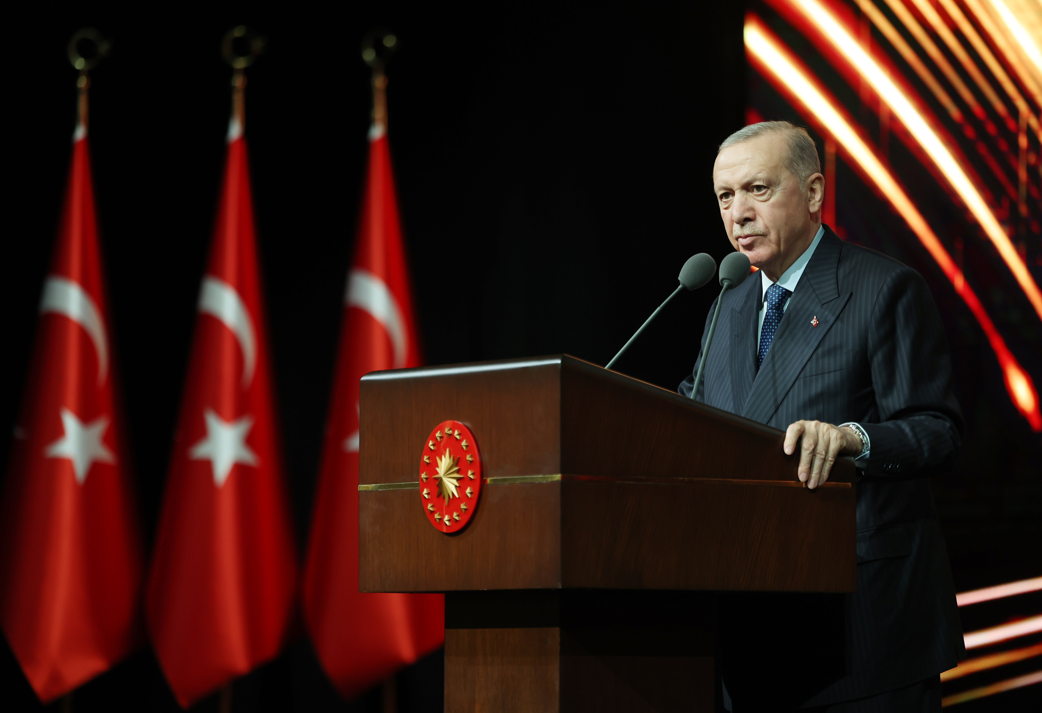 Cumhurbaşkanı Erdoğan: Türkiye, Filistin direnişçilerinin yanındadır