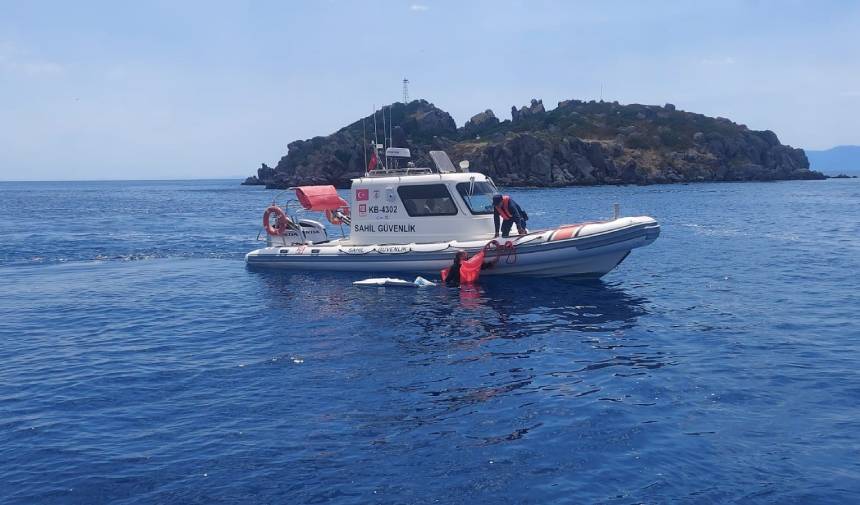 Bodrum’dan Yunanistan’a yüzmeye çalıştı