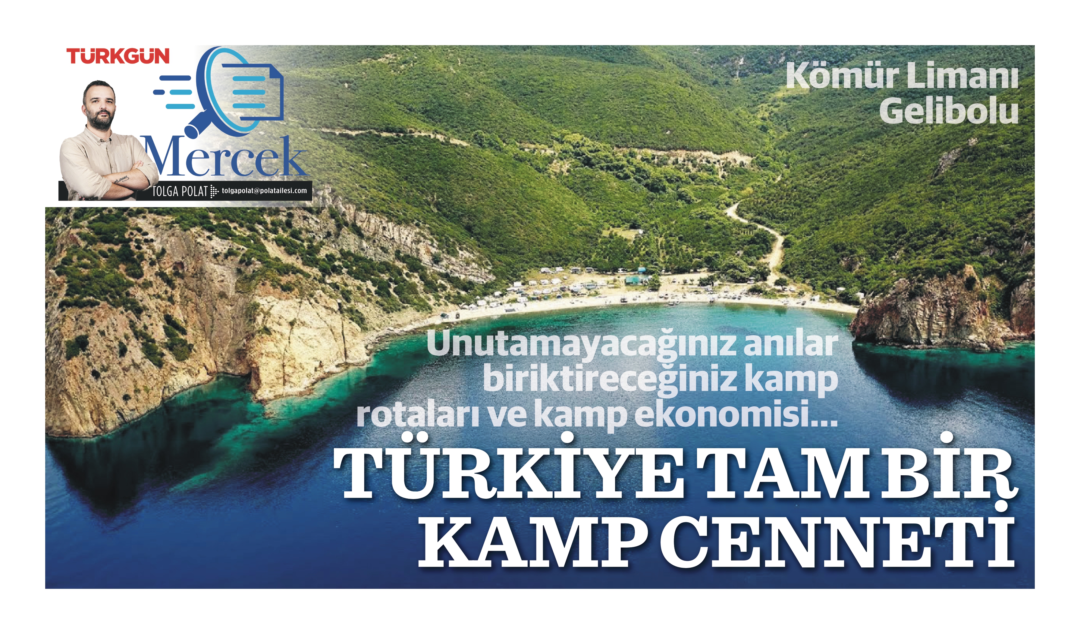 Türkiye tam bir kamp cenneti