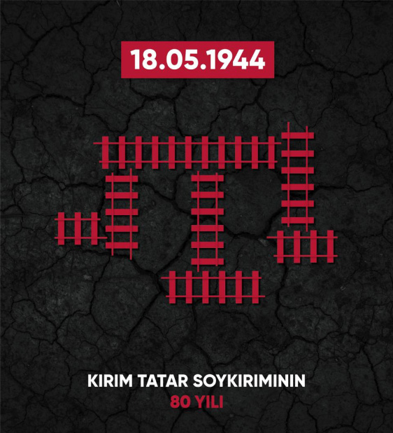 Kırım Tatar Sürgünü ve Soykırımı'nın 80. yılında ortak görsel kullanılacak