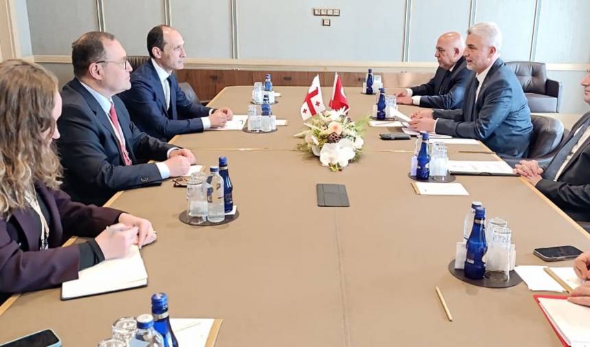 Bakan Bolat, Gürcistan Ekonomi Bakanı Davitashvili ile görüştü