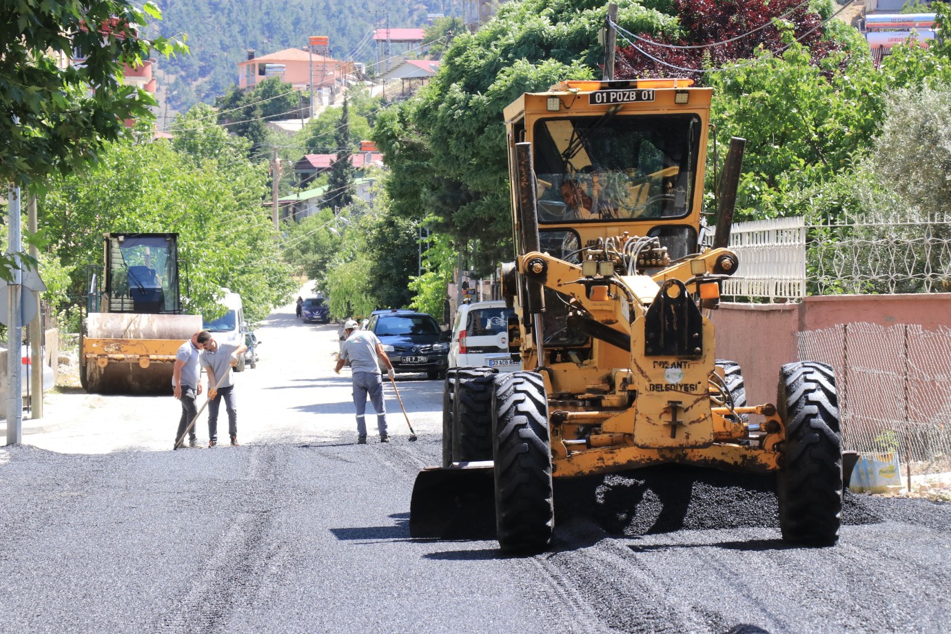 Pozantı’nın yolları yenileniyor