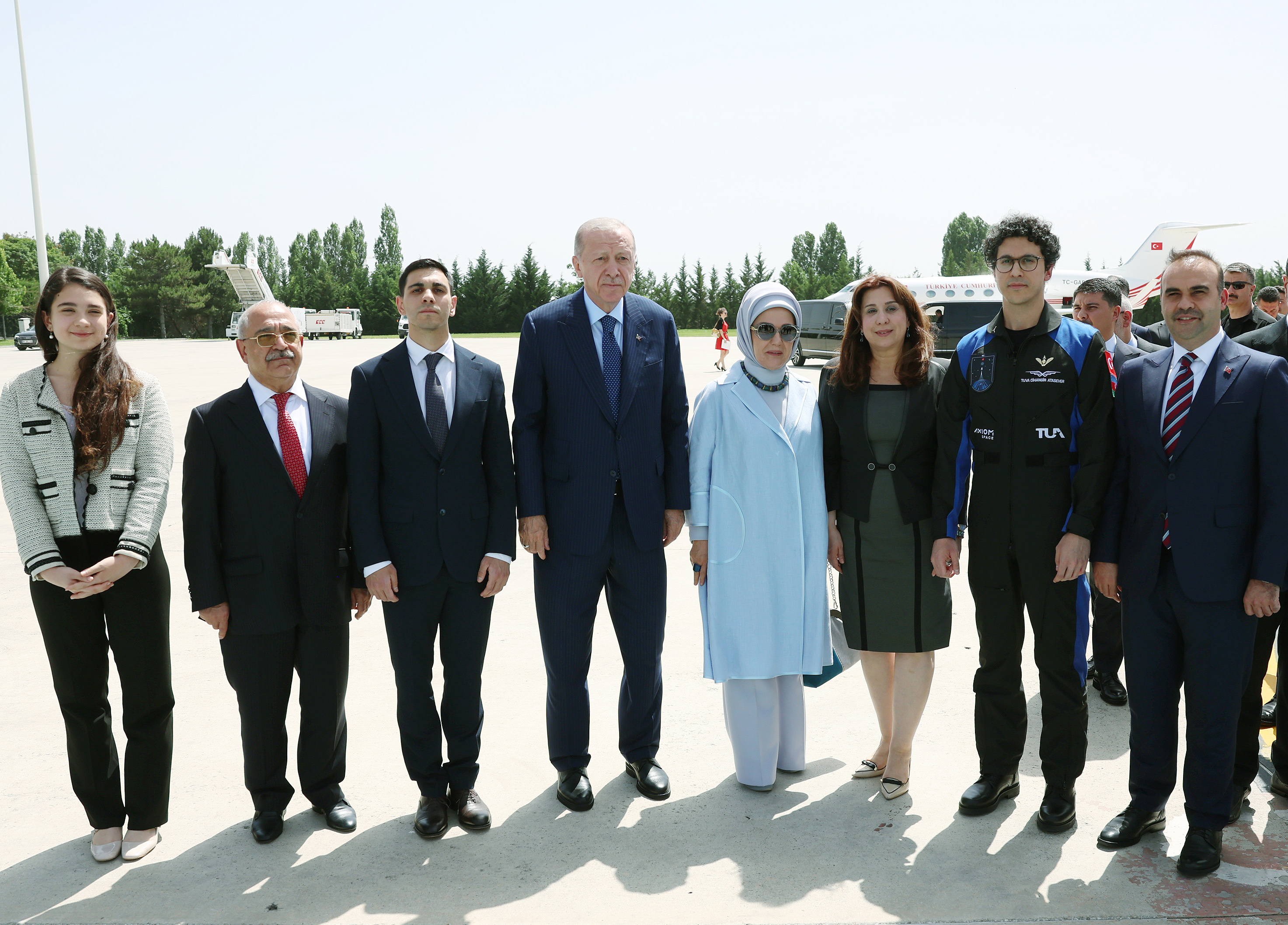 Cumhurbaşkanı Erdoğan, astronot Atasever'i kabul etti