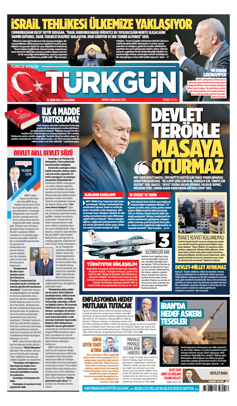 https://www.turkgun.com/Türkgün Gazetesi 16 Ekim 2024