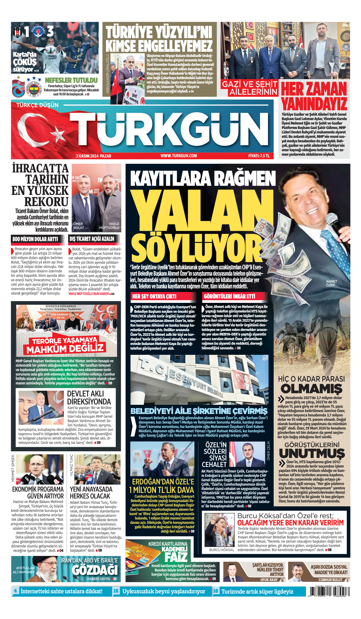 https://www.turkgun.com/Türkgün Gazetesi 3 Kasım 2024