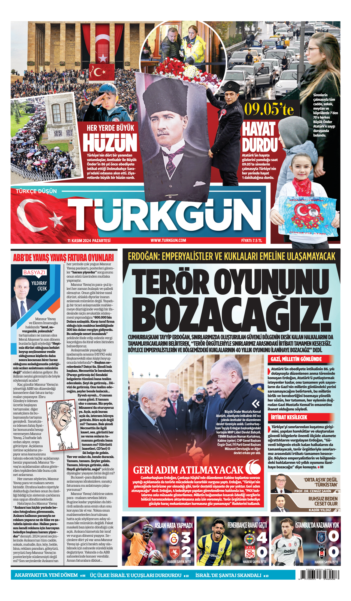 https://www.turkgun.com/Türkgün Gazetesi 11 Kasım 2024