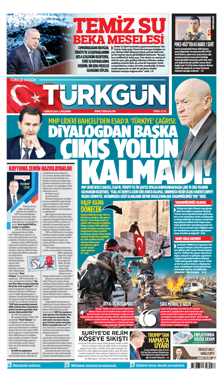 https://www.turkgun.com/Türkgün Gazetesi 4 Aralık 2024