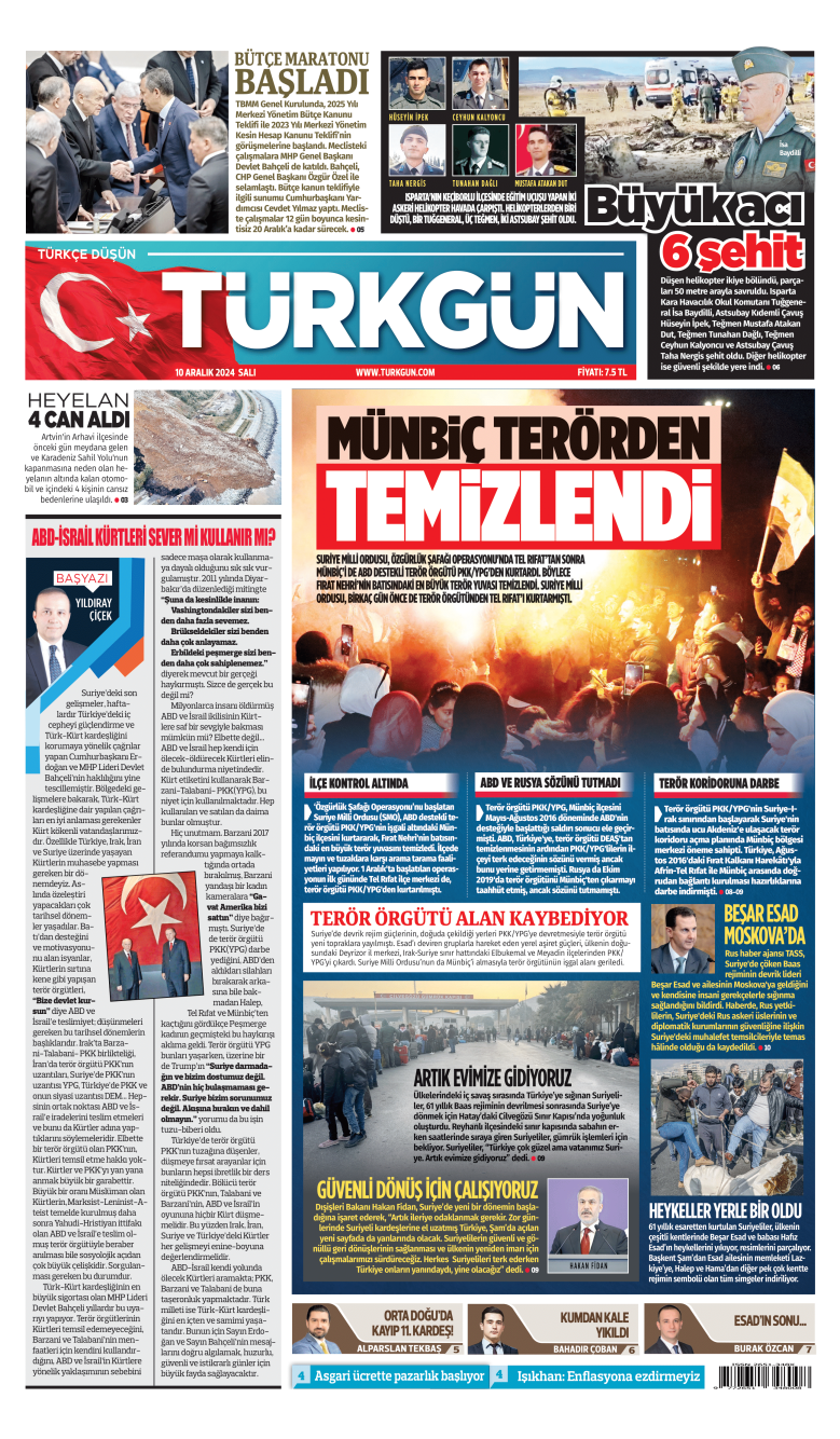 https://www.turkgun.com/Türkgün Gazetesi 10 Aralık 2024