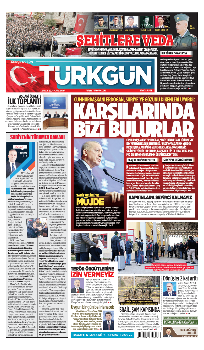 https://www.turkgun.com/Türkgün Gazetesi 11 Aralık 2024