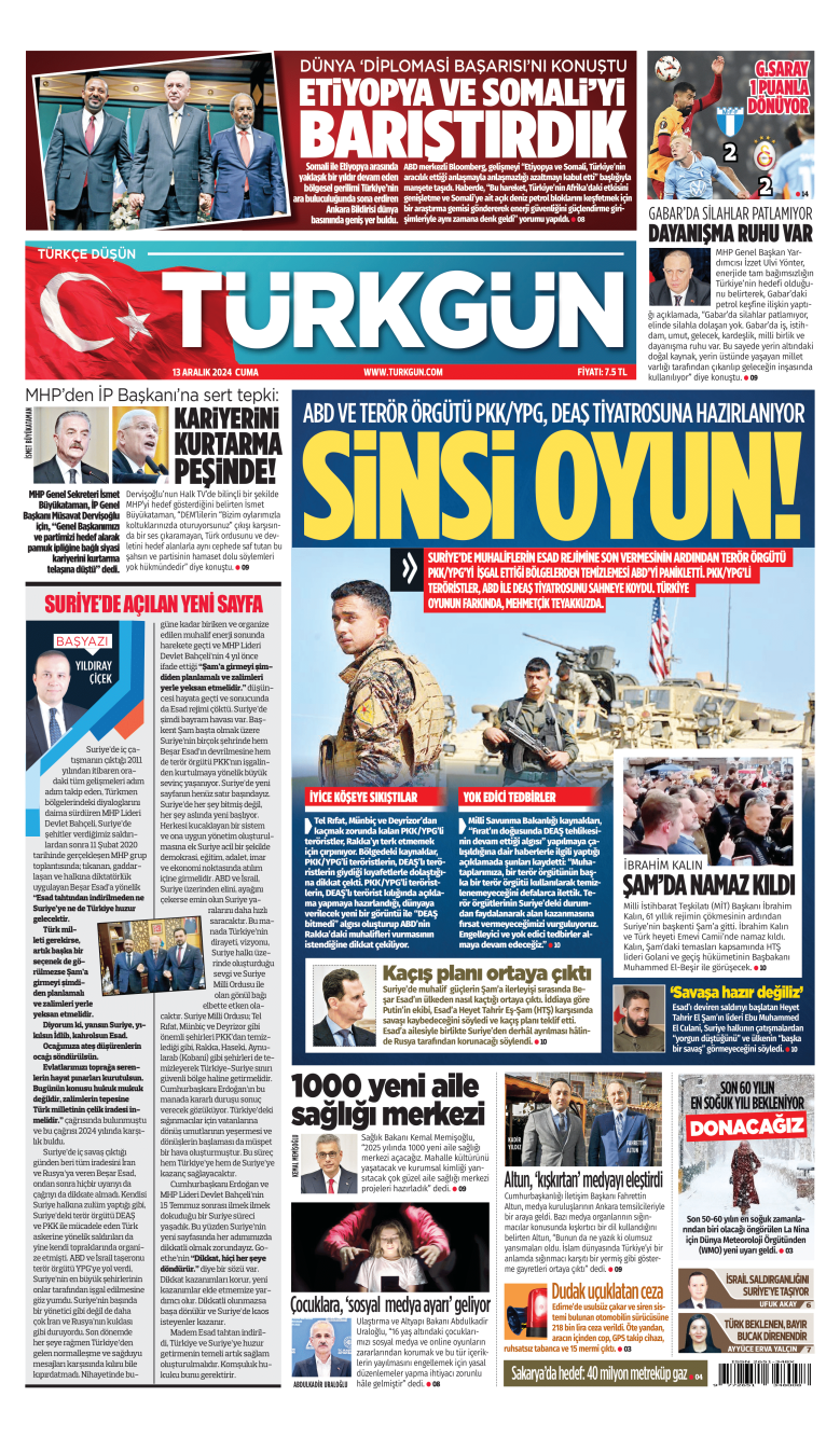 https://www.turkgun.com/Türkgün Gazetesi 13 Aralık 2024