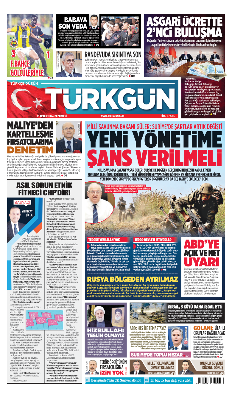 https://www.turkgun.com/Türkgün Gazetesi 16 Aralık 2024