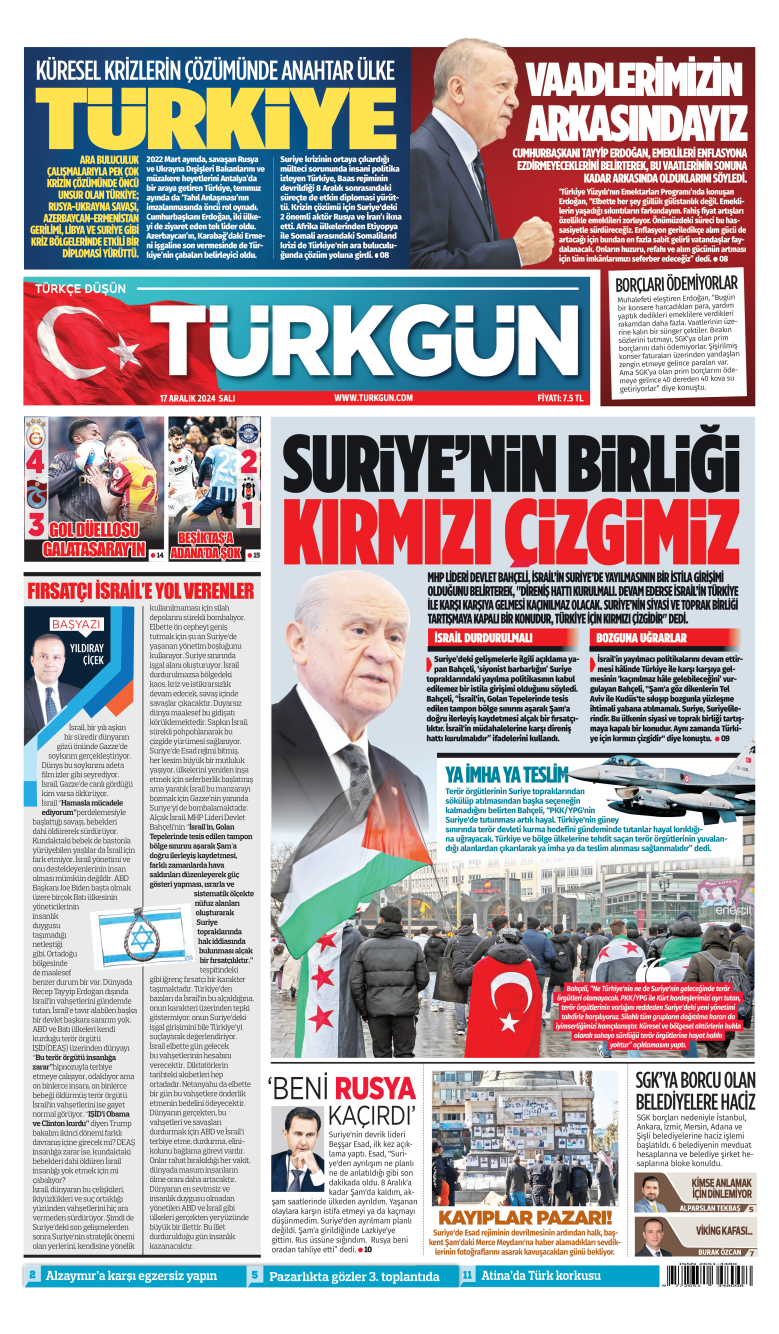 https://www.turkgun.com/Türkgün Gazetesi 17 Aralık 2024