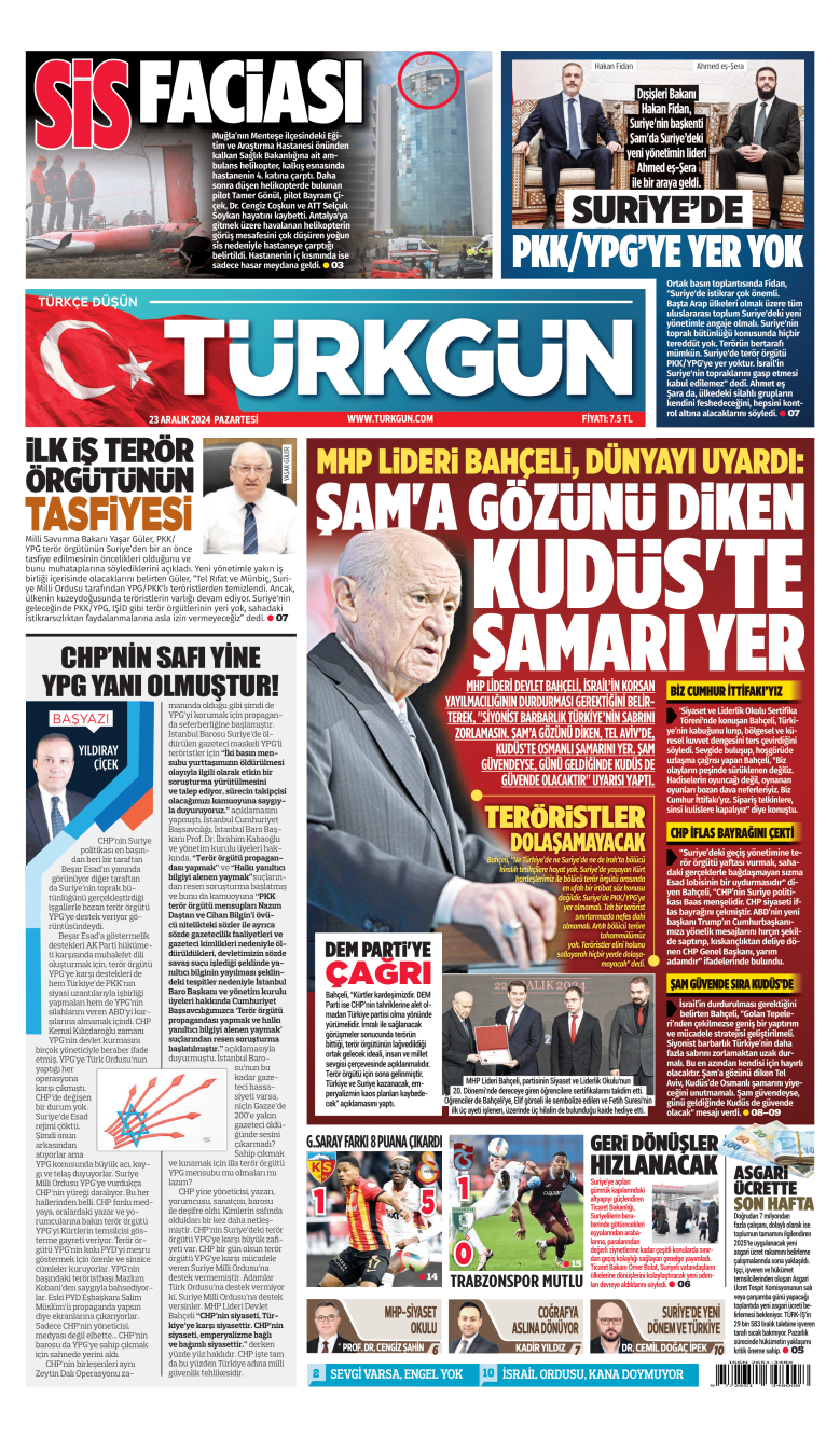 https://www.turkgun.com/Türkgün Gazetesi 23 Aralık 2024